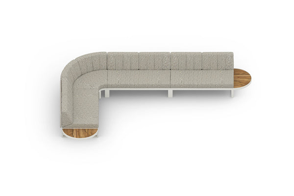 MUNIA MO 90° ANGLE Configuration 7 (Teak)