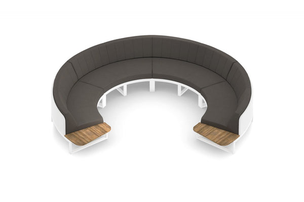 BABBO Round Lounge 3 - Teak