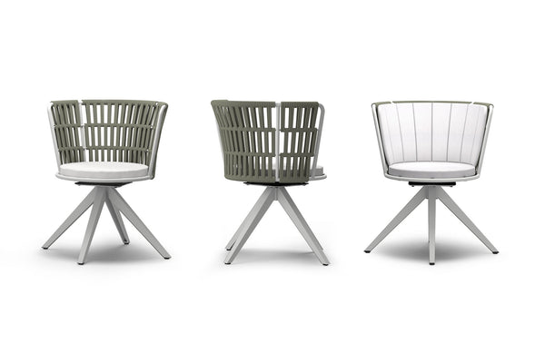 DAISY RAE Swivel Dining Chair
