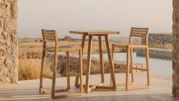ESTATE Bar Table 114x114 Cm (Teak)