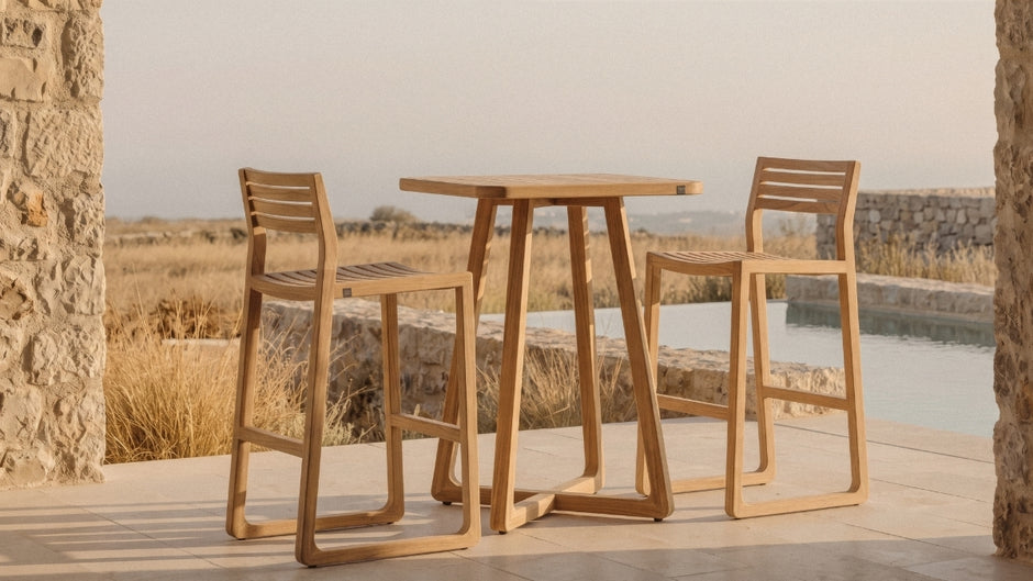 ESTATE Bar Table 114x114 Cm (Teak)