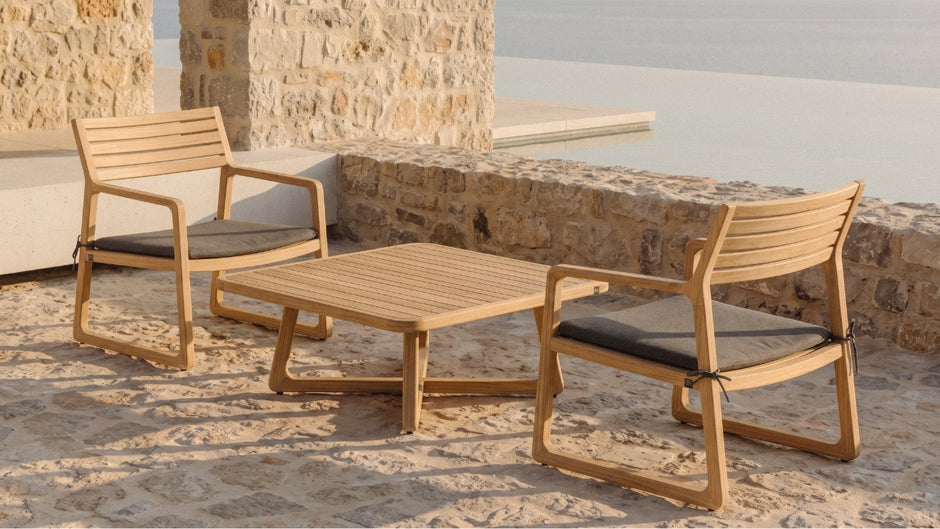 ESTATE Coffee Table 114x114 Cm (Teak)