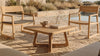 ESTATE Coffee Table 75x75 Cm (Teak)