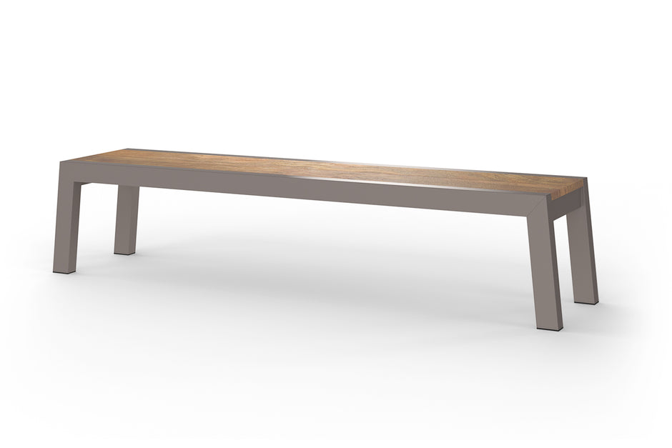BAIA Outdoor Bench Seat (205cm) - Recycled Teak