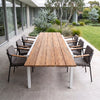 BAIA Outdoor Extension Table (230-360cm) - Recycled Teak