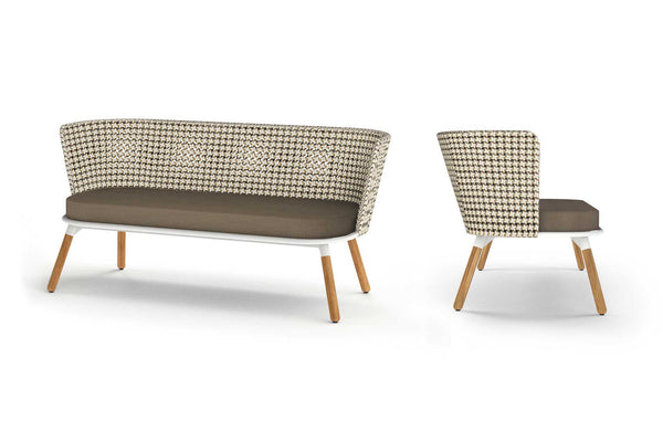 DAISY MAE Chat 2-Seater (Teak Legs)