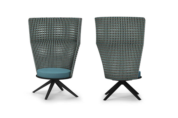 DAISY MAE Swivel Lounge Chair High Back