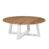 MONO Round Outdoor Lounge Table (110cm) - Teak