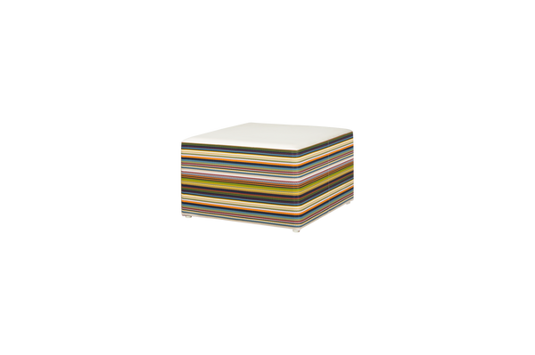 STRIPE Ottoman (Horizontal Stripe)