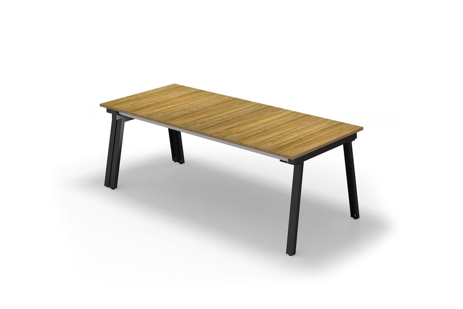 MAXXIMUS Extension Table Teak 215-345cm