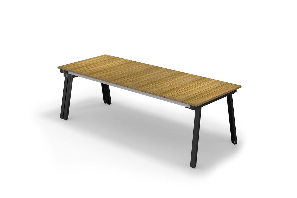 MAXXIMUS Extension Table Teak 245-425cm