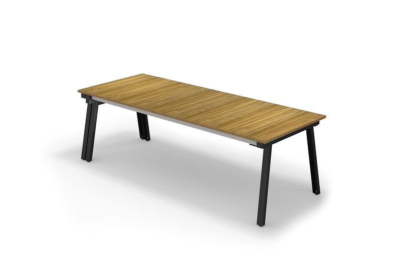 MAXXIMUS Extension Table Teak 245-425cm