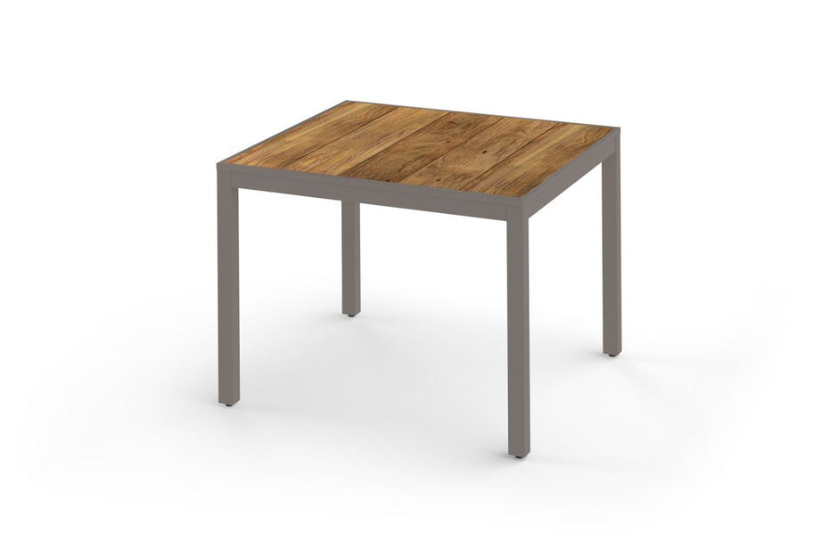 ALLUX Dining Table 100x100 cm - Recycled Teak