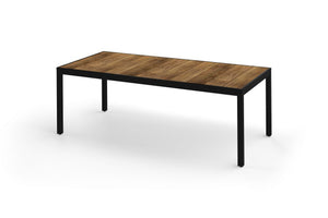 ALLUX Dining Table 220x100 cm - Recycled Teak