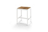 ALLUX Bar Table 80x80 cm - Recycled Teak