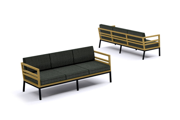 ZUDU Lounger 3-Seater